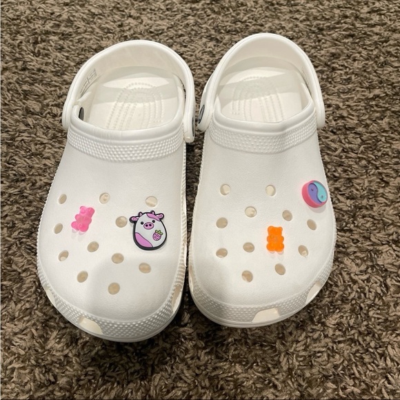 CROCS Other - Crocs, classic clogs white junior size 6
